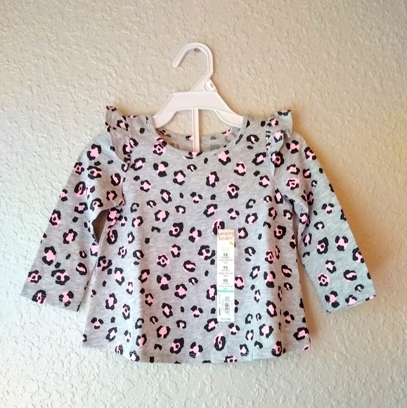 jumping beans Other - 👶🏼NWT Jumping Beans Ruffled Long Sleeve Tee